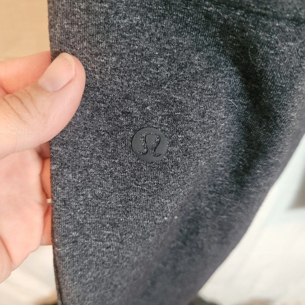 Lululemon Intent Jogger Pants Mens Large Heathered Gray Athletic Tapered‎ Cuffs